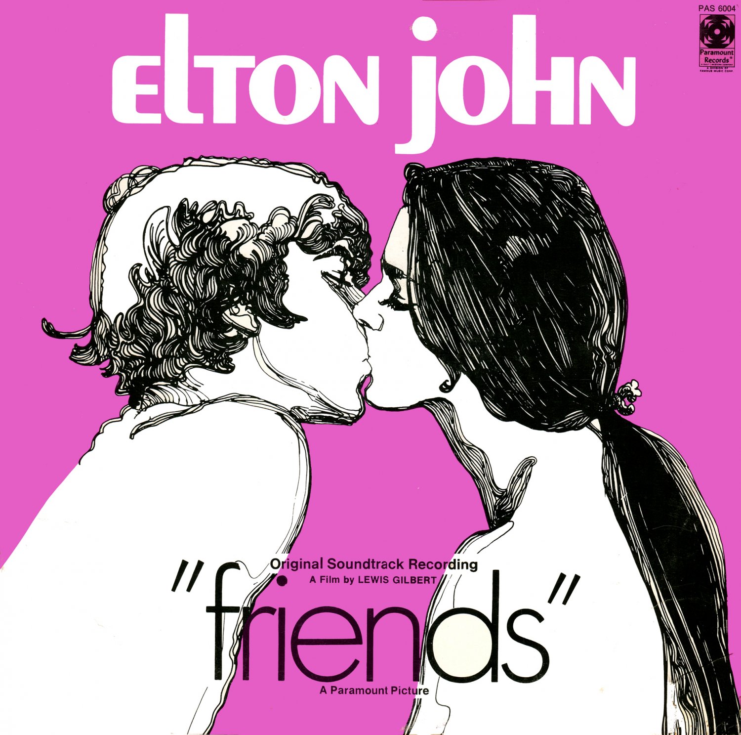 Friends (1971) Original Soundtrack, Elton John & Bernie Taupin OST LP/CD