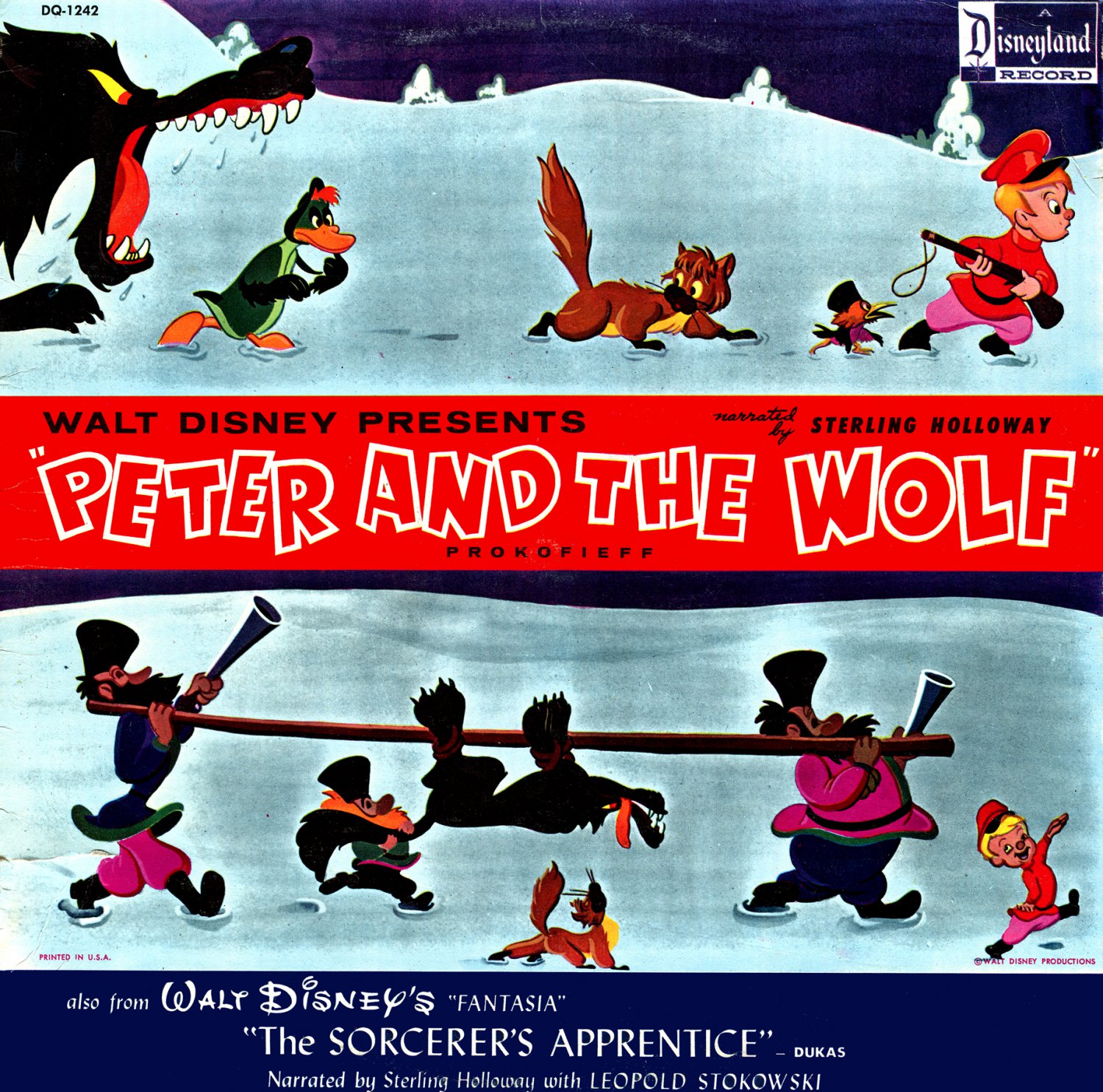 Peter And The Wolf / The Sorcerer's Apprentice - Walt Disney Story...