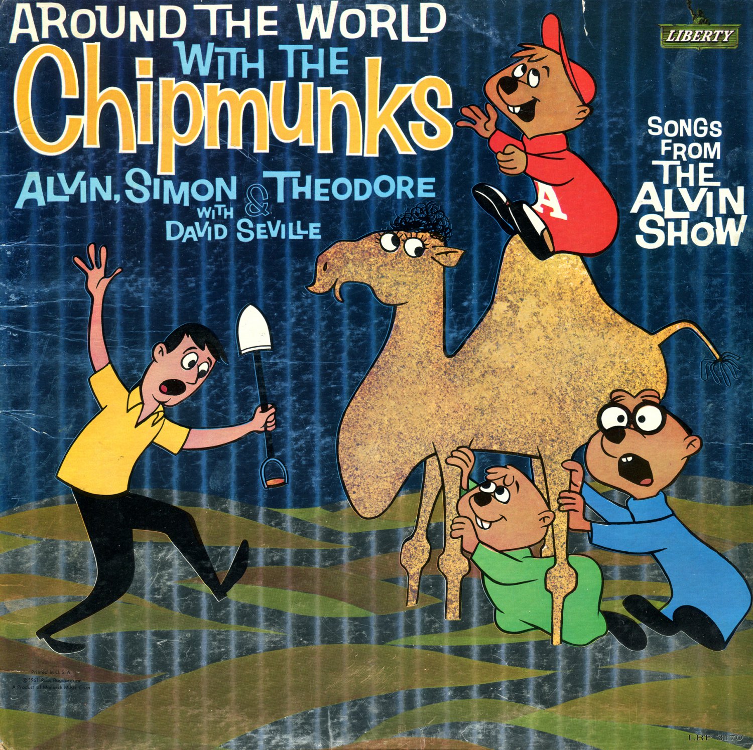 Around The World With The Chipmunks - Songs From The Alvin Show LP/CD - Alvin And The Chipmunks Around The World Songs