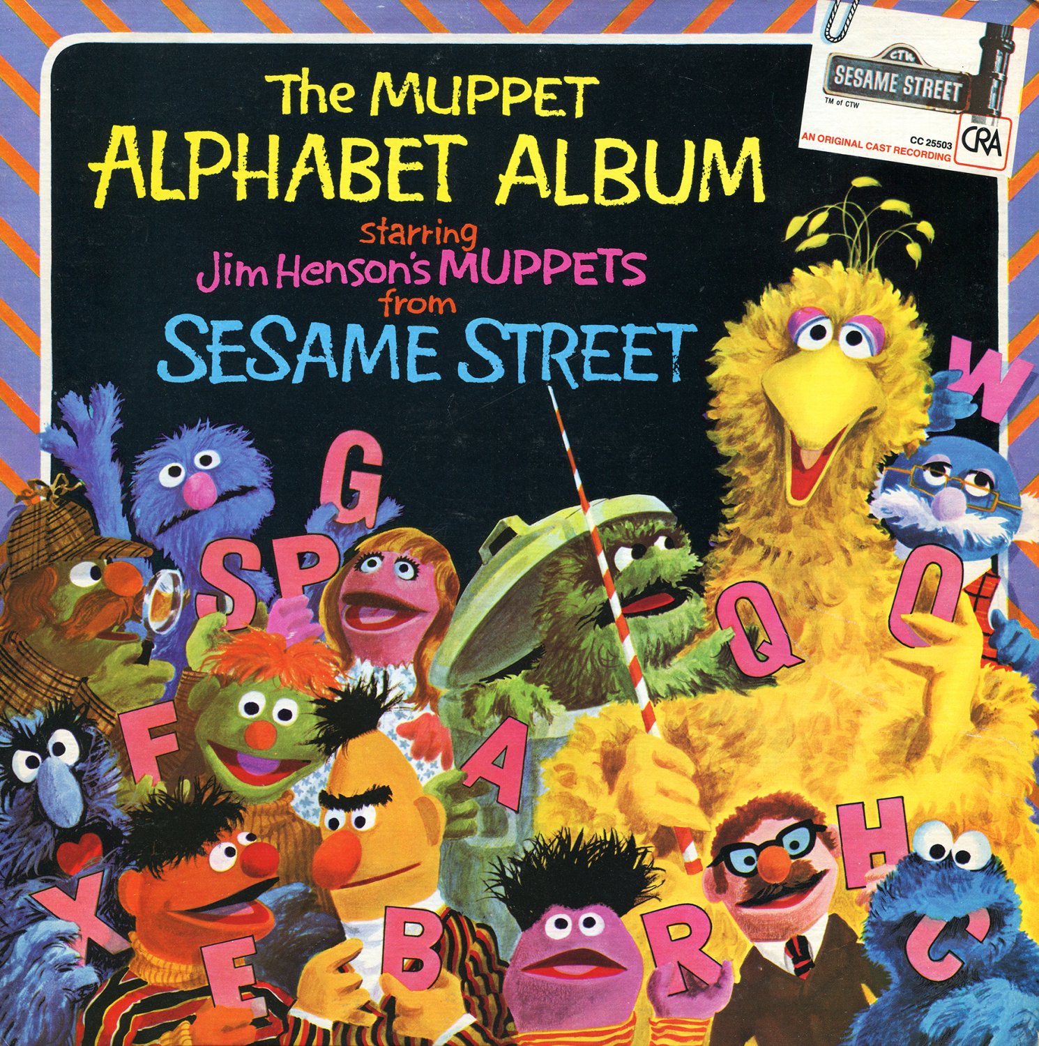 The Muppet Alphabet Album - Sesame Street Soundtrack LP/CD