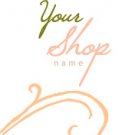Peach, Pink, and Green Classy Whimsical Logo Design