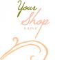 Peach, Pink, and Green Classy Whimsical Logo Design