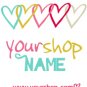Colorful Linked Hearts Logo Design