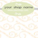 Sage Green and Peach soft logo design