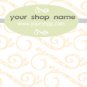 Sage Green and Peach soft logo design
