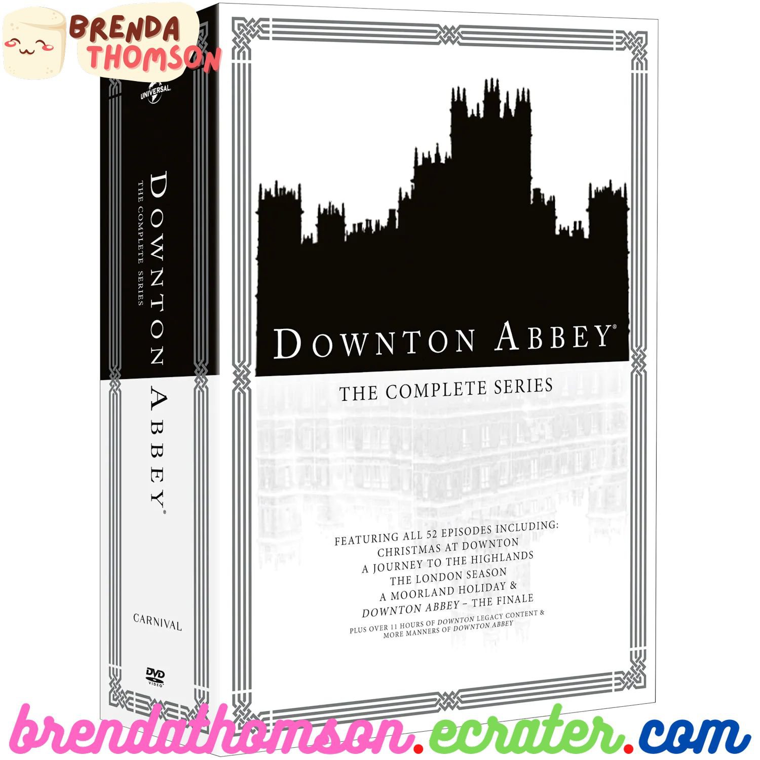 Downton Abbey: The Complete Series DVD (Brand New)