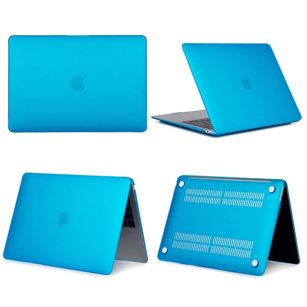 Accessories Case Laptop Replace For Macbook Pro 15 A1707 A1990 Skin Matte Light Blue