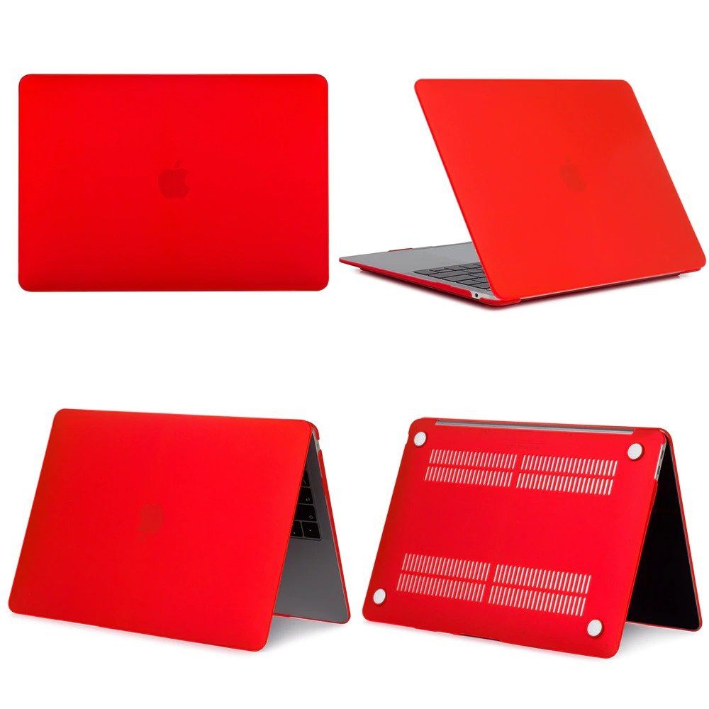 Accessories Case Laptop Replace For Macbook Pro 15 A1707 A1990 Skin Matte Red