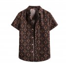 T-Shirts, Short Sleeve Fashion 2022 Hawaiian Beach Turtleneck Clothing Casual Size S