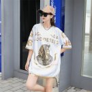 Fashion Sequins, Runway Summer 2022 Letter Short Sleeve Letter Women's Clothing Sexy