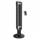 Fan Lasko, 36" 3-Speed Oscillating Tower Fan with Remote Control and Timer, Model 2511, Black