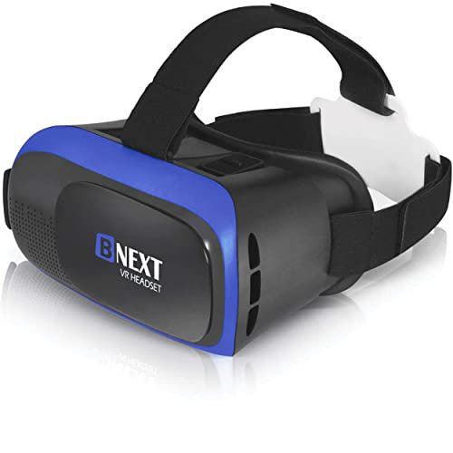 VR Headset, Compatible with Android & iPhone, 3D VR Glasses for Mobile Viewing & Gaming BNext