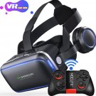 VR Headset,(Upgraded version) XGeek 2022 VR Glasses with Controller Remote for iPhone Android 3D