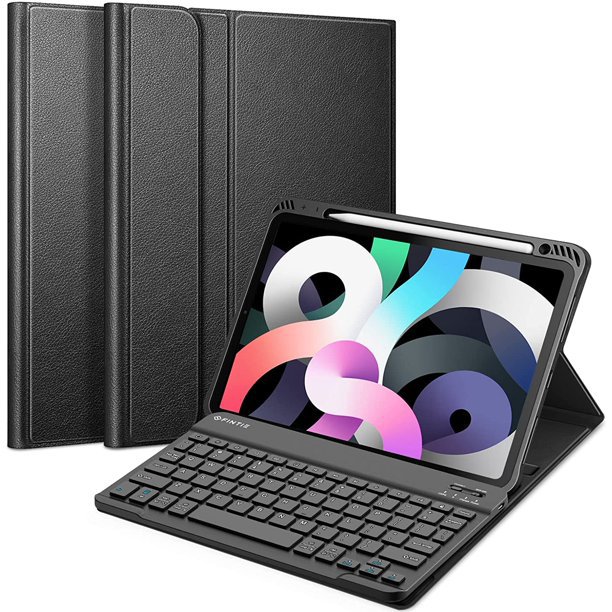 Fintie Keyboard Case for iPad Air 5th (2022), 4th Generation (2020) 10.9", Built-in Pencil Holder