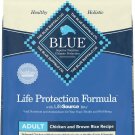 Dry Dog Food, Blue Buffalo Life Protection Formula Adult Chicken & Brown Rice Recipe, 30-lb bag