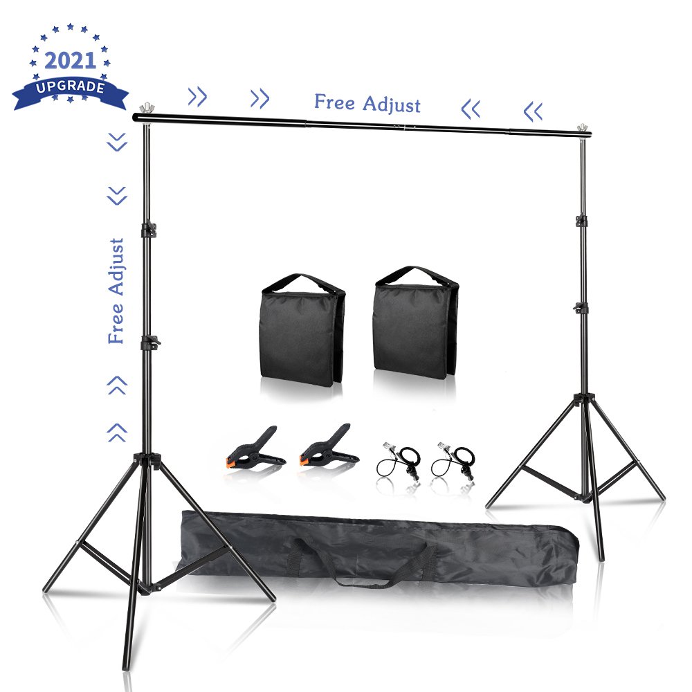 2Mx3M Photo Video Studio Backdrop Background Stand Photography Picture Canvas Frame Support