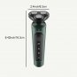 Shaving, 1pc Men's USB Rechargeable Electric Shaver Multiple Accessories Rotary Washable