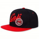 Hats & Caps, California Bull Embroidery Baseball Cap, Trendy Color Block Sun Protection Sports