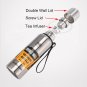 1000ML Stainless Steel Thermo, Portable Vacuum Flask Insulated Tumbler with Rope Bottle for Sport