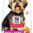 Dry Dog Food, Hill's Science Diet Adult Small Paws Chicken Meal Rice Recipe, 15.5 lb Bag