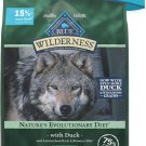 Dry Dog Food, Blue Buffalo Wilderness Duck Adult, 24 lb Bag