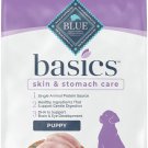 Dry Dog Food, Blue Buffalo Basics Skin & Stomach Care Turkey & Potato Recipe Puppy, 24 lb Bag