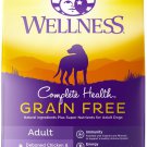 Dry Dog Food, Wellness Grain-Free Complete Health Adult Deboned Chicken Meal Recipe, 24 lb Bag