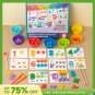 Mathematics Props Baby Digital Cognitive Pairing Puzzle Ingenious Pearl Children Toy