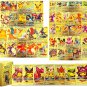 55 PCS English Gold Pokemon Cards Vmax GX Vstar Collection No Repeat Toys Gift
