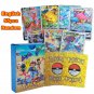 55 PCS English Diamond Pokemon Cards Vmax GX Vstar Collection No Repeat Toys Gift