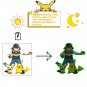 Pokemon Luminous Tattoos for Children, Glow Party Supplies Gifts, Style G
