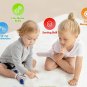 Set 68PCS Rainbow Counting Pompoms Children Toy Sorting Cup Learning Activities Math Toys