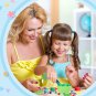 Set 79 PCS Rainbow Counting Pompoms Toy Children Sorting Cup Learning Activities Toys Math