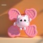 1PC Baby Cartoon Toy Spinners ABS Suction Top Gyro Stress Reliever Kids, Style 4