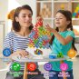 64PCS Tetra Tower Fun Balance Stacking Building Blocks Board Puzzle Educational Toys