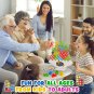 64PCS Tetra Tower Fun Balance Stacking Building Blocks Board Puzzle Educational Toys