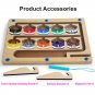 Children Toy Educational Magnetic Pen Moving Ball Game Color Sorting Gifts