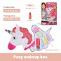 Simulation Girl Pretend Princess Makeup Toy Cosmetics Lipstick Eyeshadow, Style A