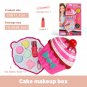 Simulation Girl Pretend Princess Makeup Toy Cosmetics Lipstick Eyeshadow, Style B