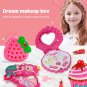 Simulation Girl Pretend Princess Makeup Toy Cosmetics Lipstick Eyeshadow, Style B