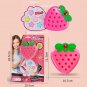 Simulation Girl Pretend Princess Makeup Toy Cosmetics Lipstick Eyeshadow, Style E