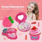 Simulation Girl Pretend Princess Makeup Toy Cosmetics Lipstick Eyeshadow, Style F