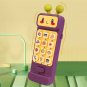 Baby Phone Toy Control Music Sleeping Infant Early Educational Musical, Purple