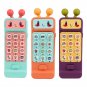 Baby Phone Toy Control Music Sleeping Infant Early Educational Musical, Purple