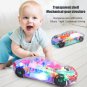 Racing Car Toys Kids Flashing Electric Light Colorful LED Music Luminous Gift