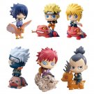 Hot Naruto Anime Figurine 6pcs Model Statue Collectible Toy Doll Children, LS42