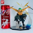 New One Piece Anime Fire Fist Action Figurine Zoro Ghost Three-Knife Toys