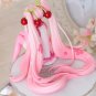 Hatsune Miku Anime Figure Pink Dress Action Toy Cherry Decoration Gifts