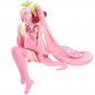 Hatsune Miku Anime Figure Pink Dress Action Toy Cherry Decoration Gifts