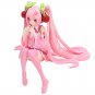 Hatsune Miku Anime Figure Pink Dress Action Toy Cherry Decoration Gifts